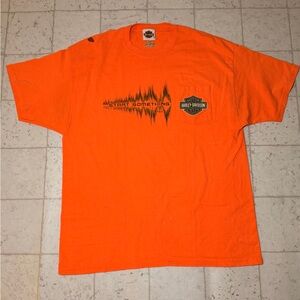 Harley-Davidson Vibrant Orange Tee